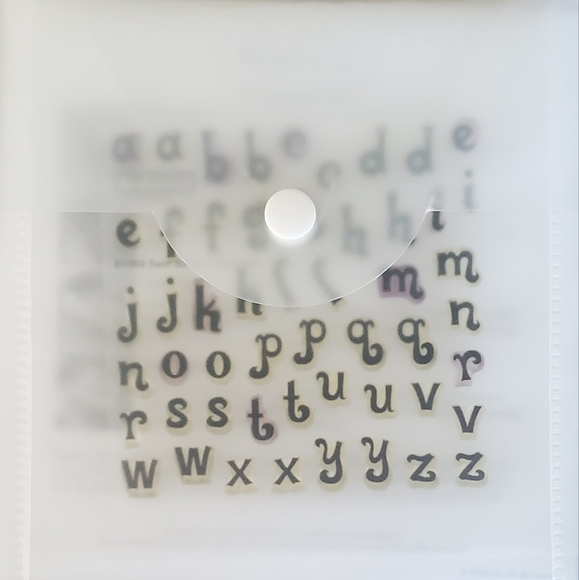 Close To My Heart Swirl Stroke Lowercase (B1069) - Picture 2 of 3